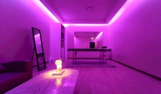 하남 미사 인스타스웨디시 보라색 조명의 관리실 이미지3