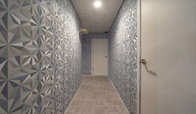 송파 가락동 망고스웨디시 관리실 문이 보이는 복도 실제 샵사지