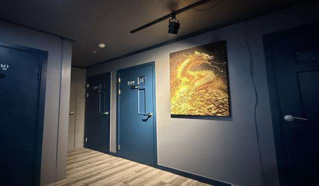 인천 병아리테라피 관리룸으로 가는 복도