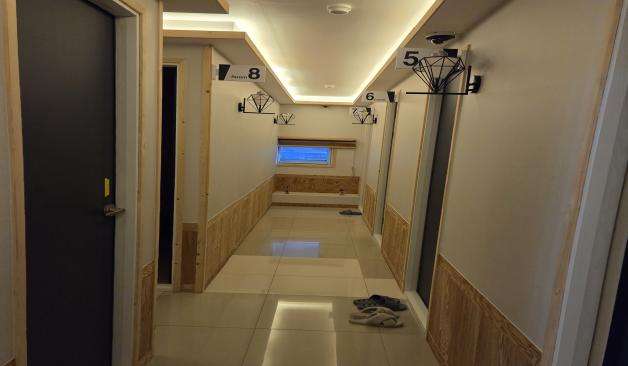 군산 대명동 창타이테라피 복도