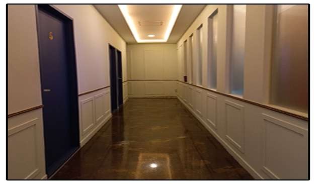 전주 송천동 디저트아로마 복도 실제 샵사진2