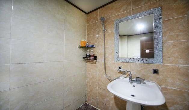 통영 광도면 오션타이 샤워실