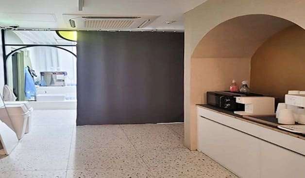 광주 쌍촌동 웨이브 복도 실제 샵사진