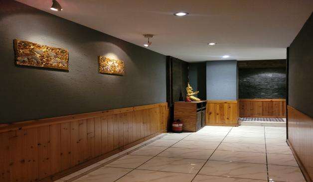 부산 해운대 힐링타이 복도 실제 샵사진3