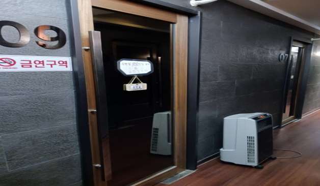 부산 더원테라피 복도