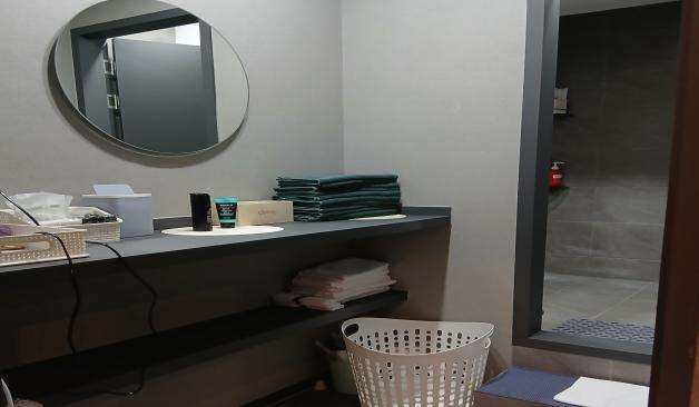 춘천 요선동 헤라스웨디시 샤워실 입구