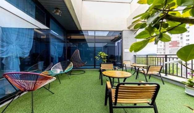 광주 우산동 하노이 베란다