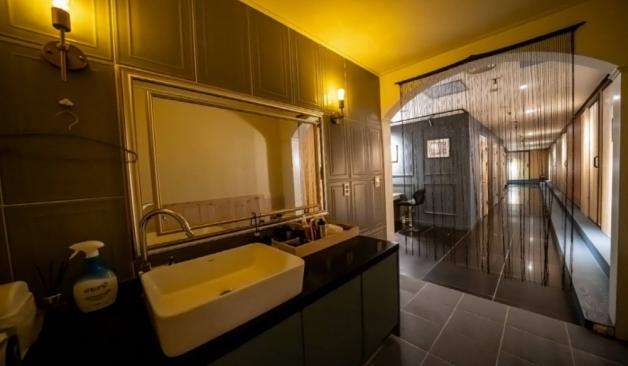 청주 오창 세븐마사지 세면대 실제 샵사진