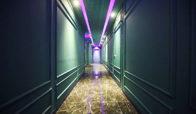 천안 불당동 SX테라피 복도 실제 샵사진3