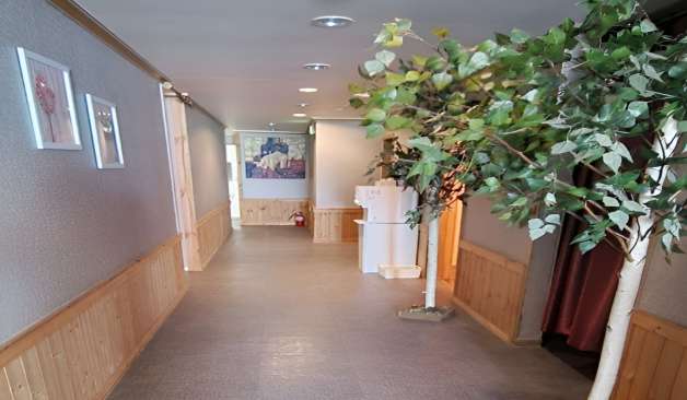 부산 동래 썬아로마 복도