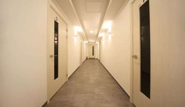 안산 고잔동 미스웨디시 복도