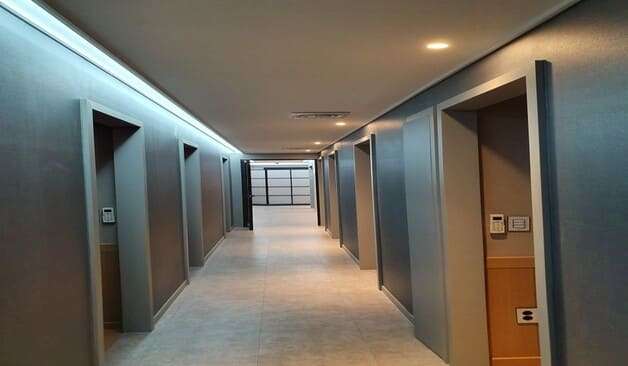 포항 두호동 포항마사지 복도