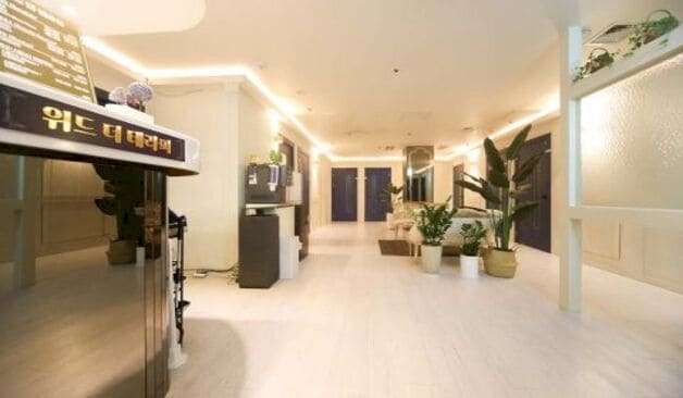 인천 송도 위드더테라피 카운터