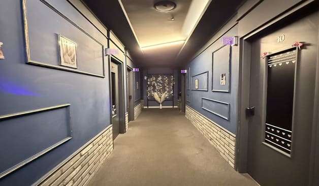 울산 달동 아이비 스웨디시 복도