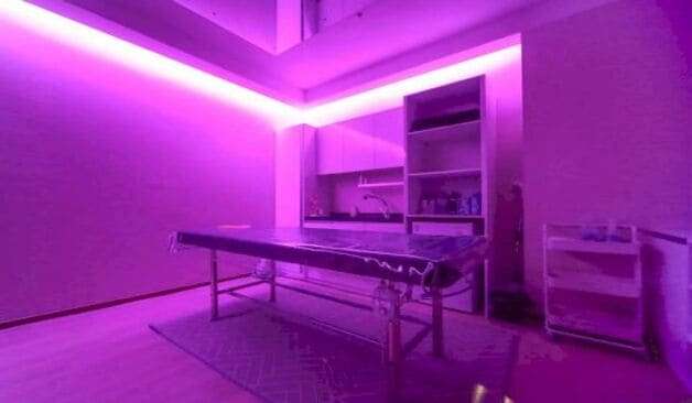 하남 미사 인스타스웨디시 보라색 조명의 관리실 이미지1