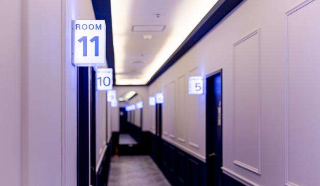 광주 상무지구 포레스트 스웨디시복도