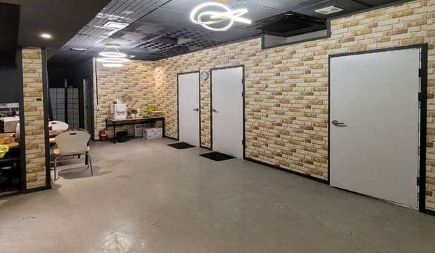 광주 용봉동 도수마사지 복도