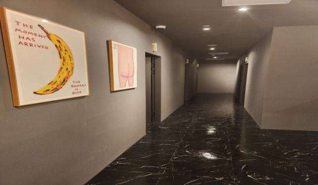 원주 무실동 바나나스웨디시 복도