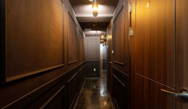 성남 모란 힐링타임 복도