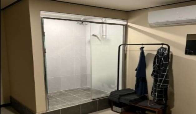 목포 옥암동 힐튼 마사지샵 샤워실 실제 샵사진