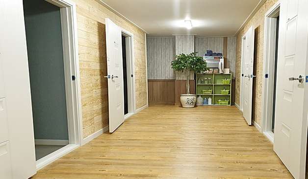 논산 내동 초이마사지 복도