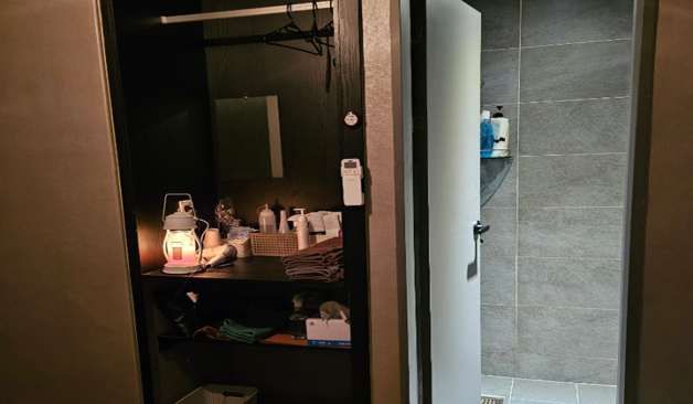 대구 봉덕동 크리드 샤워실 입구 실제 샵사진2