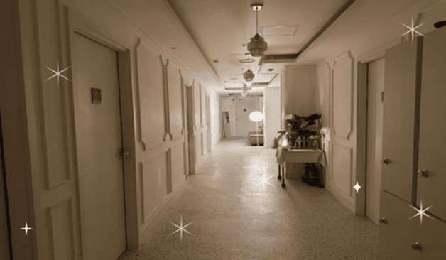 울산 달동 디아나스웨디시 관리실 복도