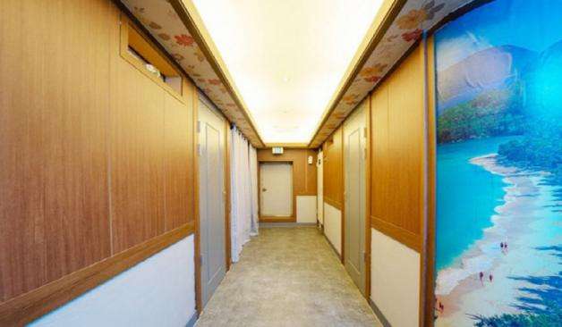 구미 공단동 킹덤아로마 복도